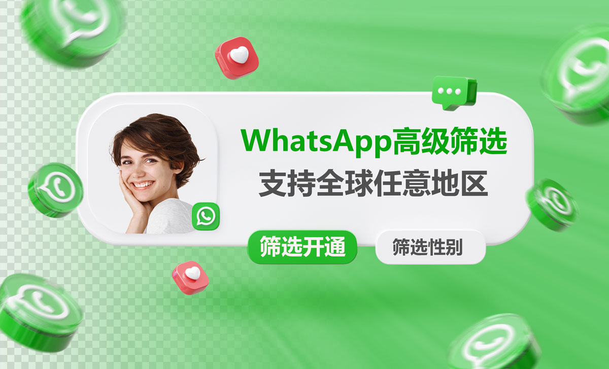 WhatsApp高级筛选软件界面展示